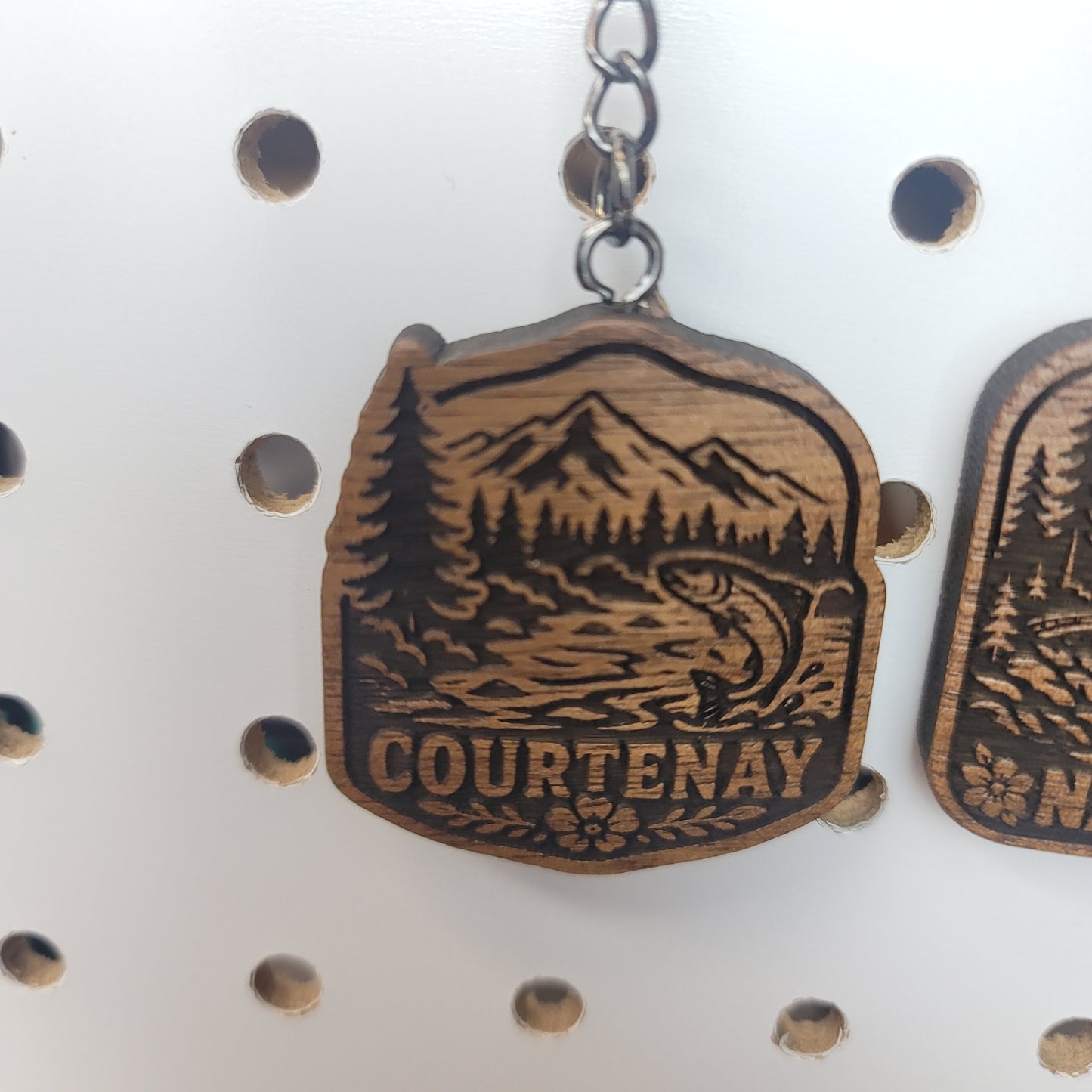 COURTENAY BC CANADA Keychain