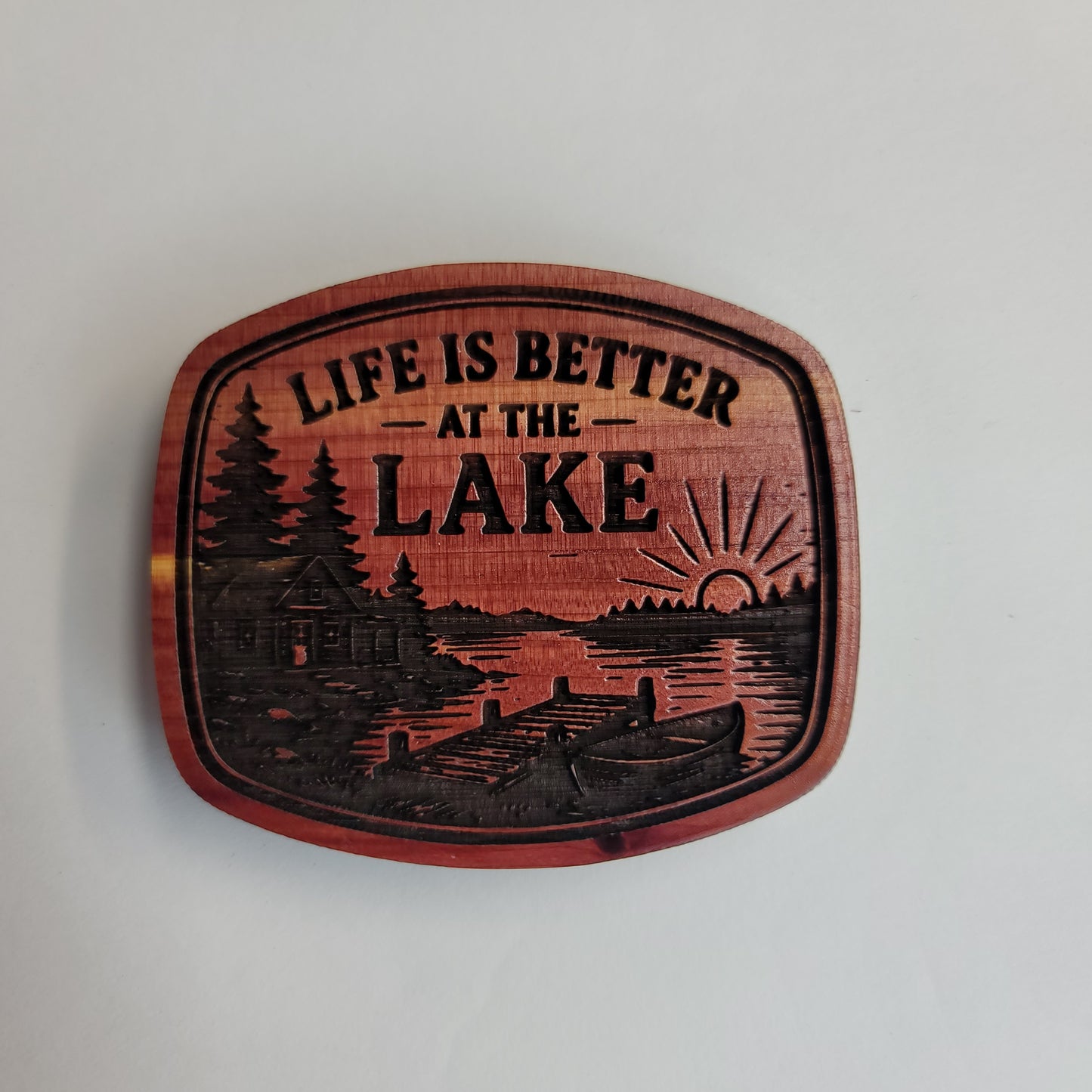 Life is better at the lake Magnet