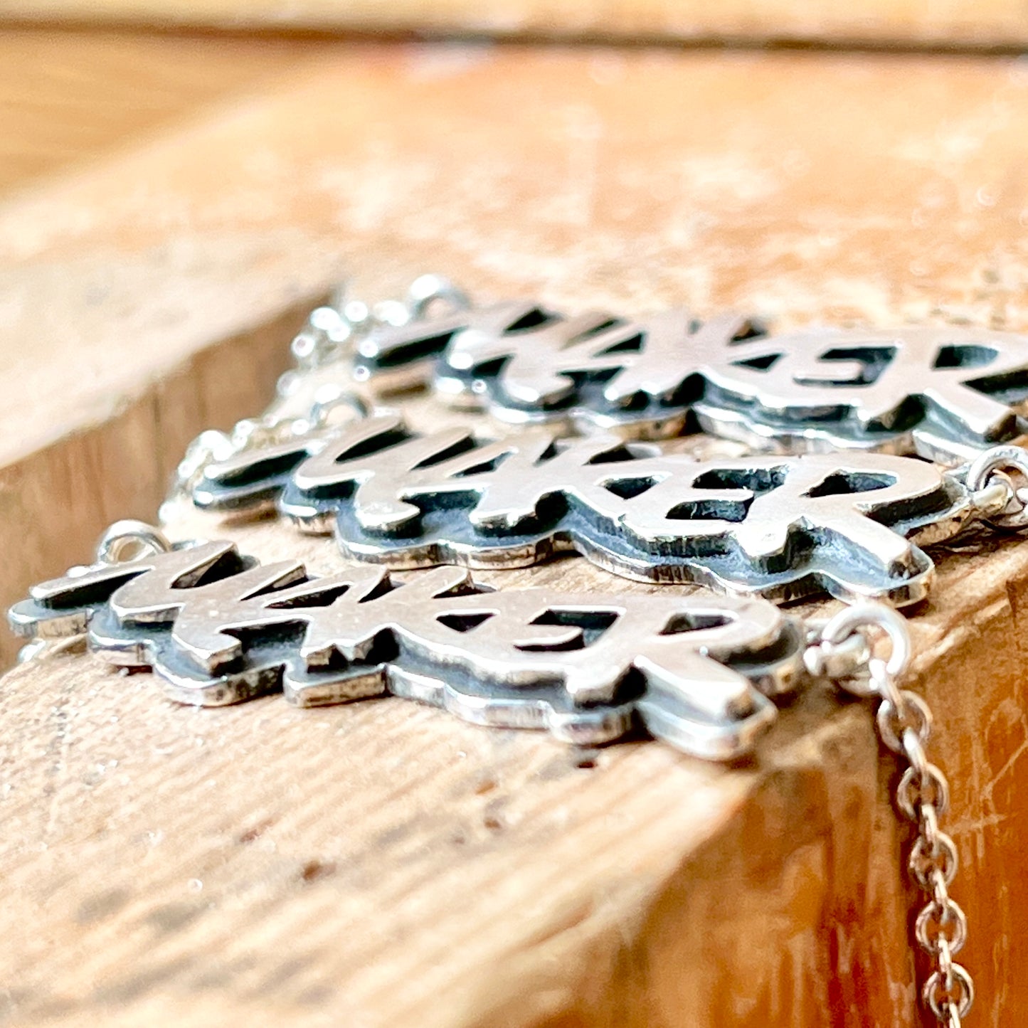 Sterling Silver Maker Necklace