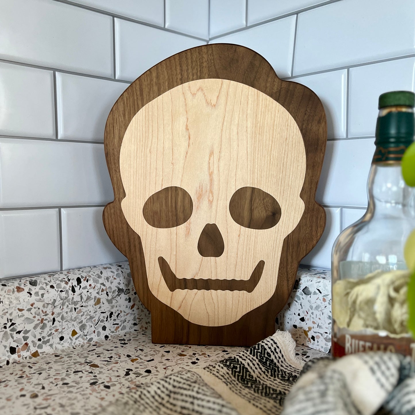 X-Ray Skull Charcuterie Board