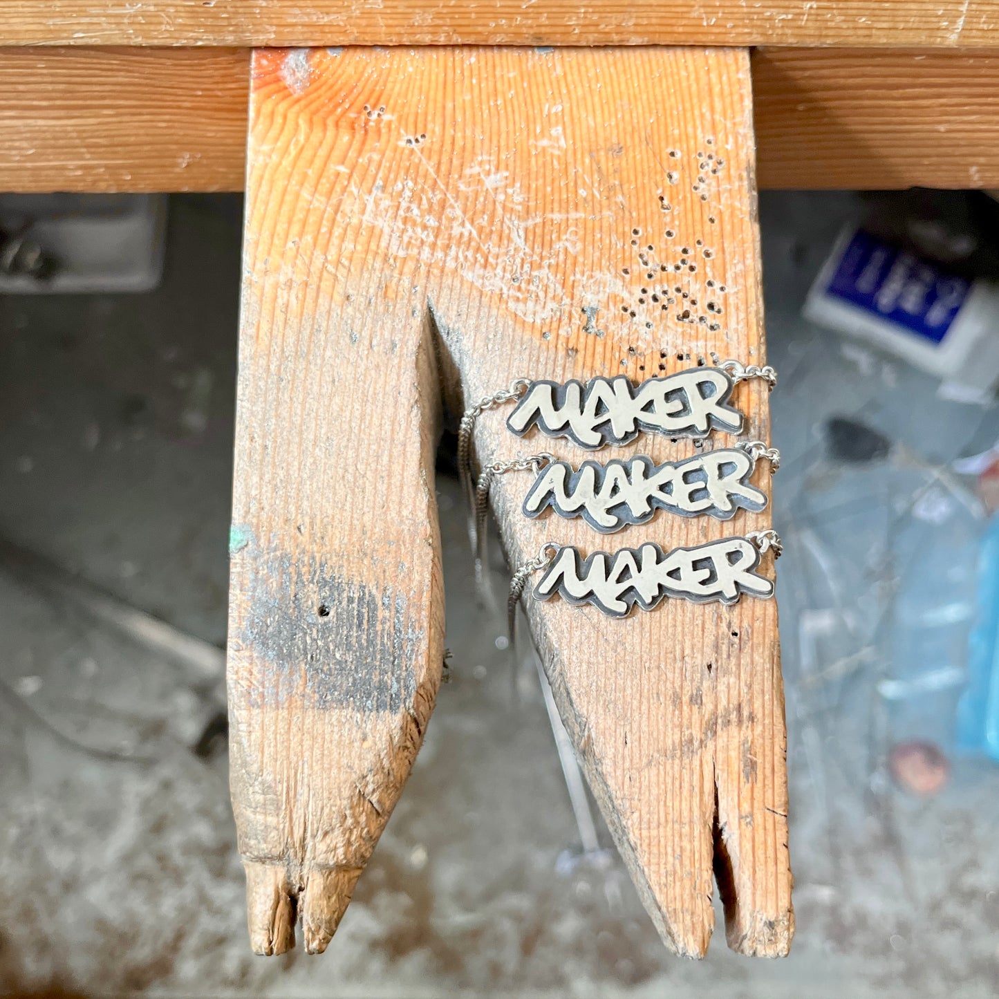 Sterling Silver Maker Necklace
