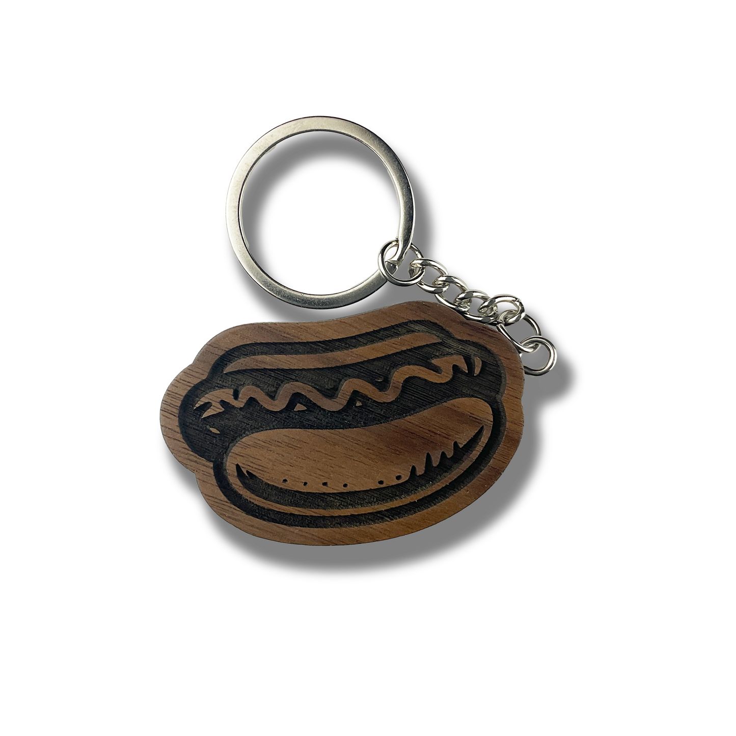 Hotdog Keychain