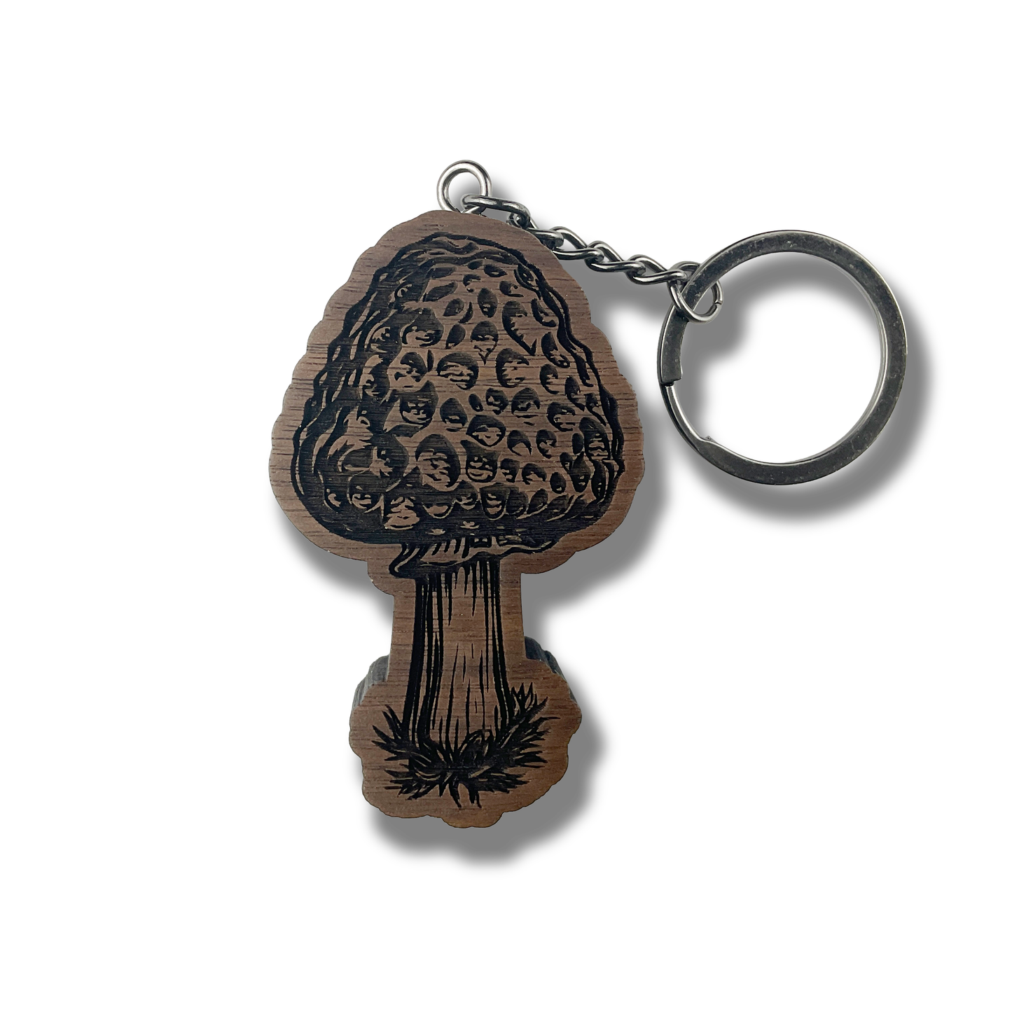 Morel Keychain