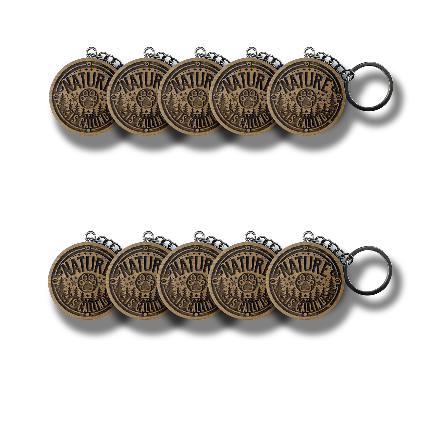 Nature Is Calling Keychain (WS)