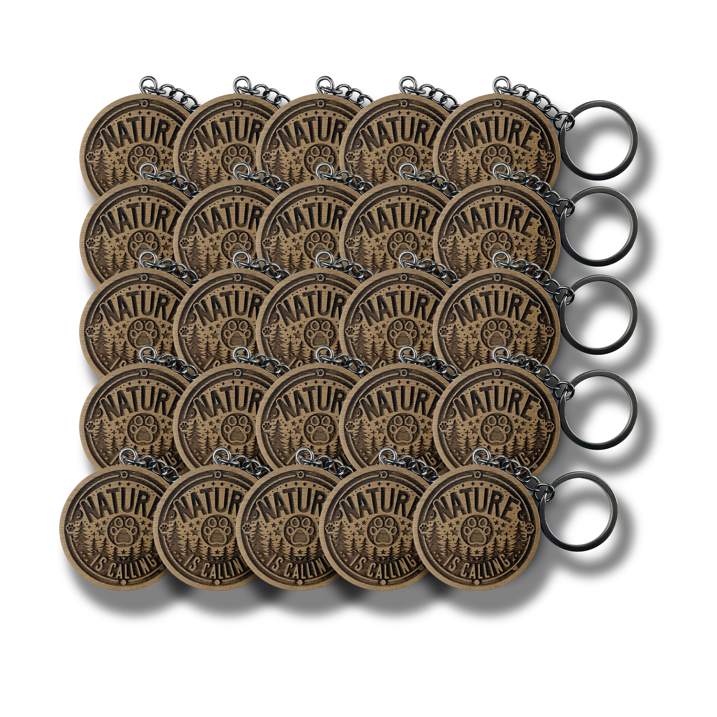 Nature Is Calling Keychain (WS)