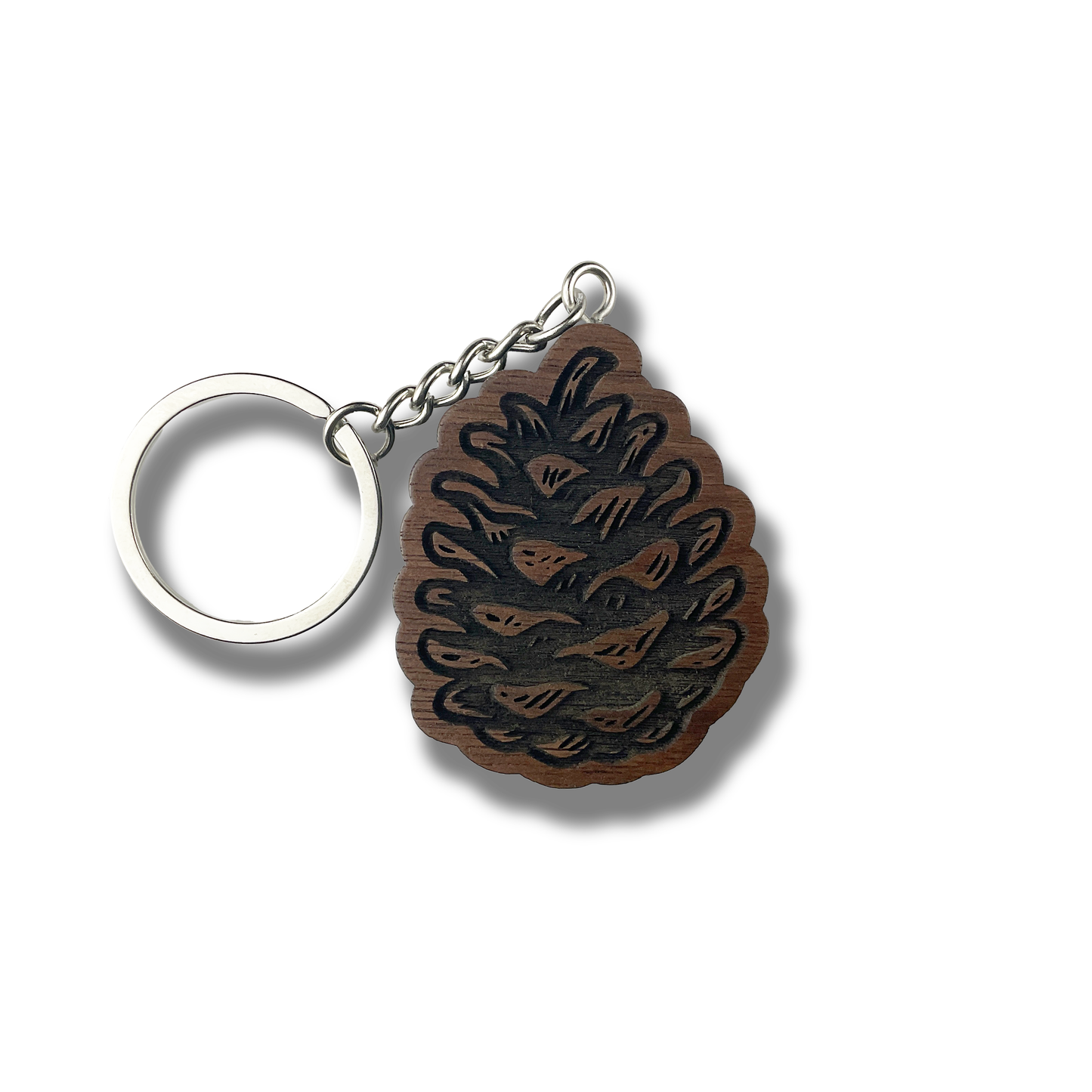 Pine Cone Keychain