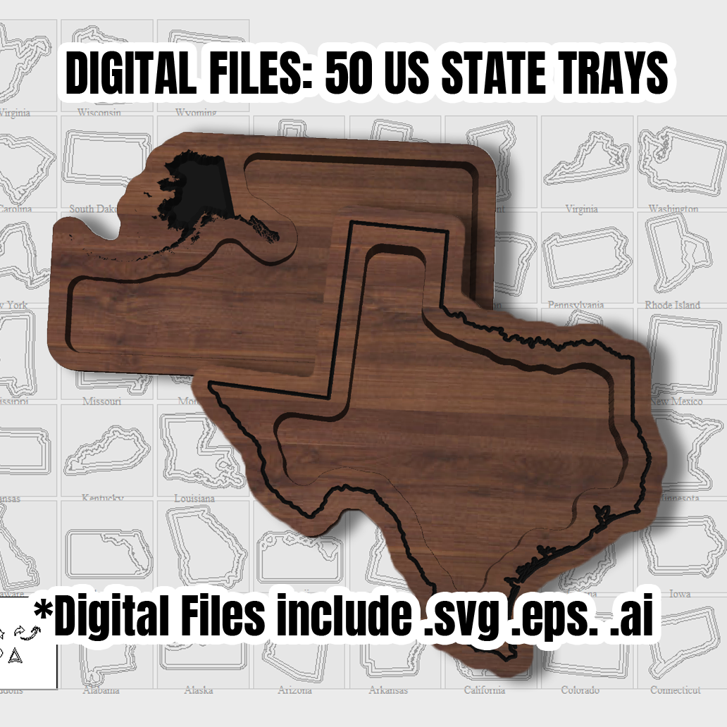 Digital Files: 50 US States ready to carve