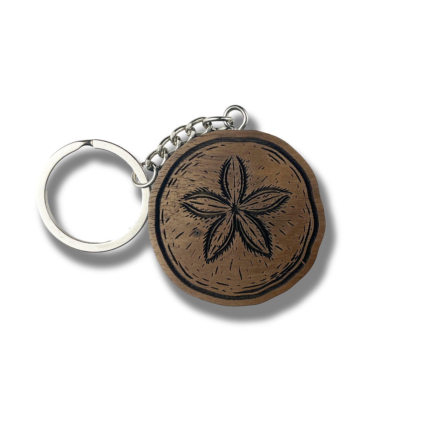 Sand Dollar Keychain
