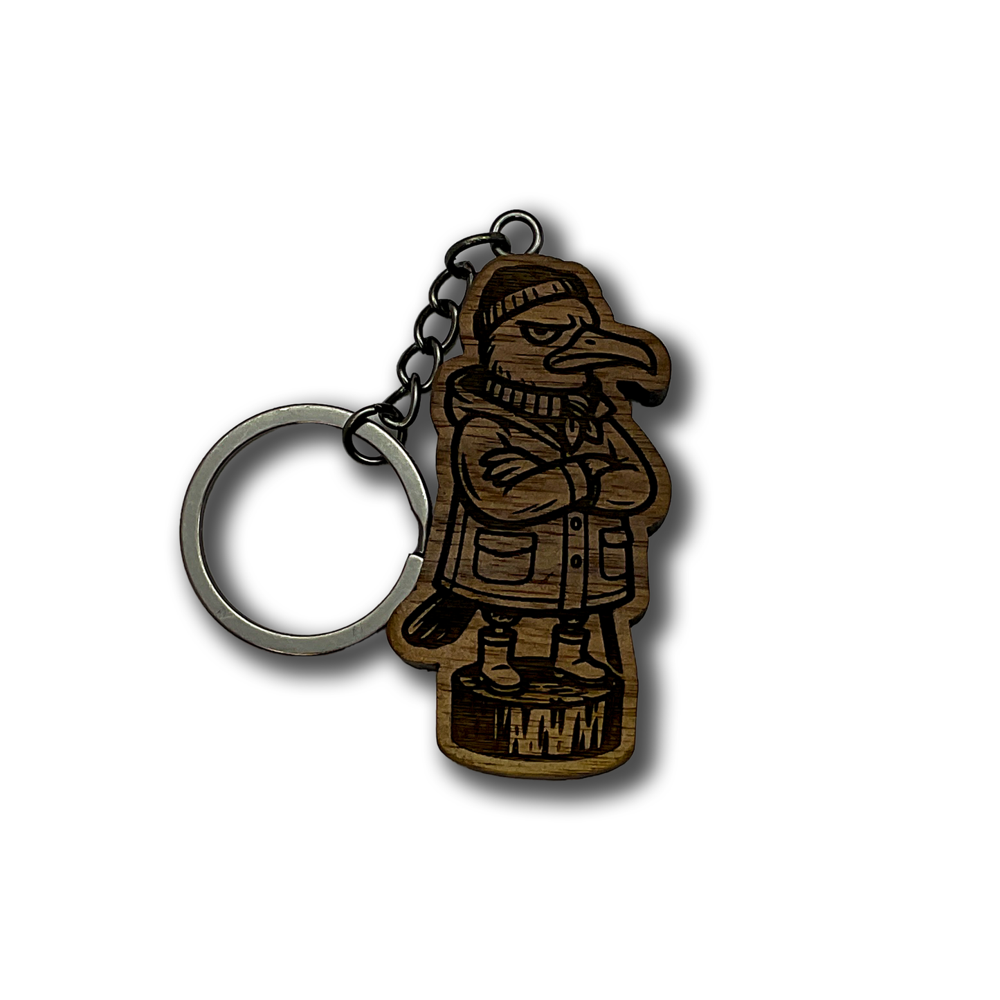 Salty Seagull Keychain