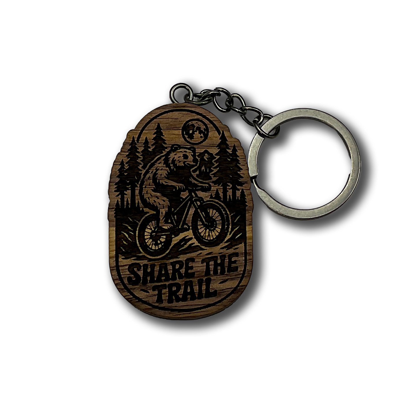 Share The Trail Keychain