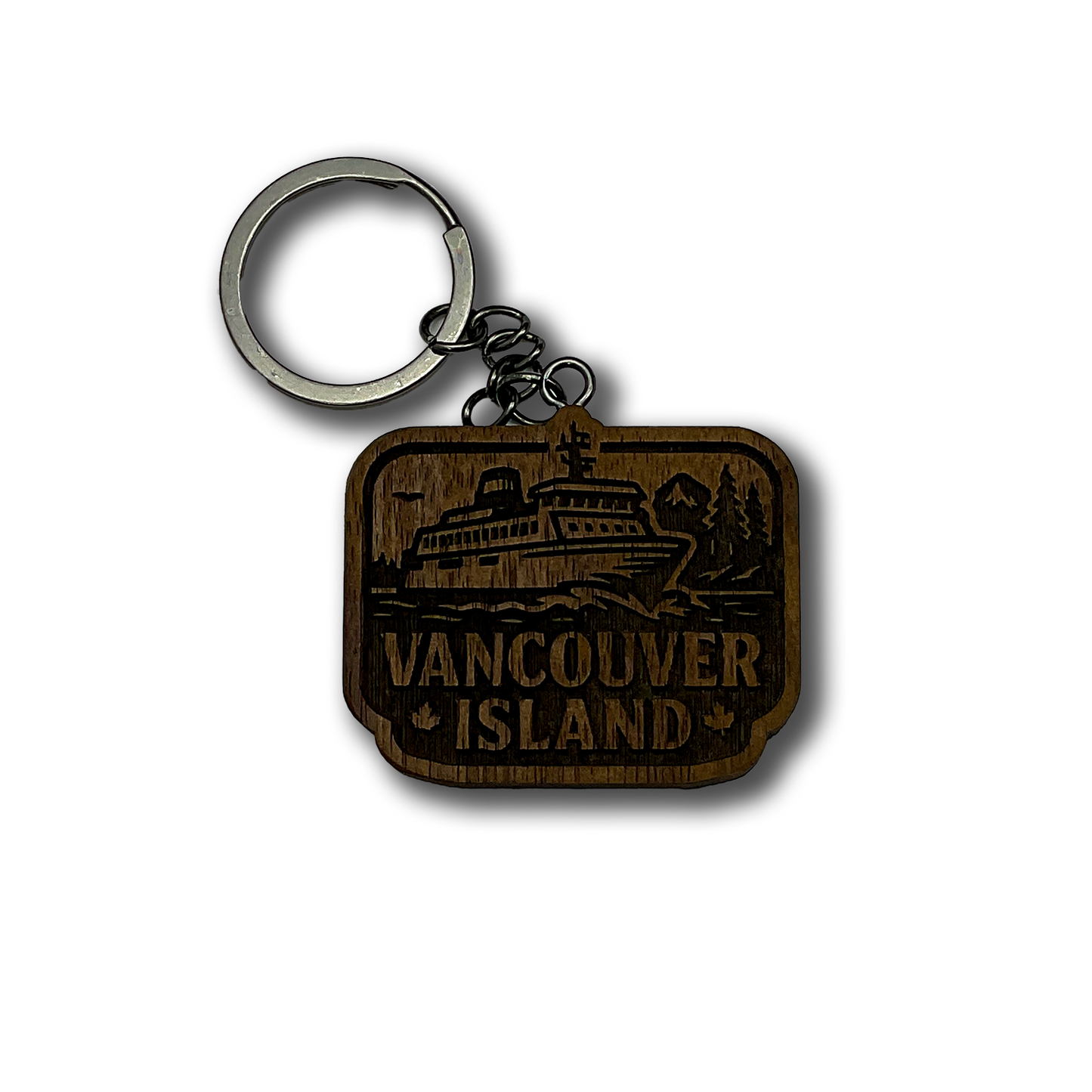Vancouver Island Ferry Keychain