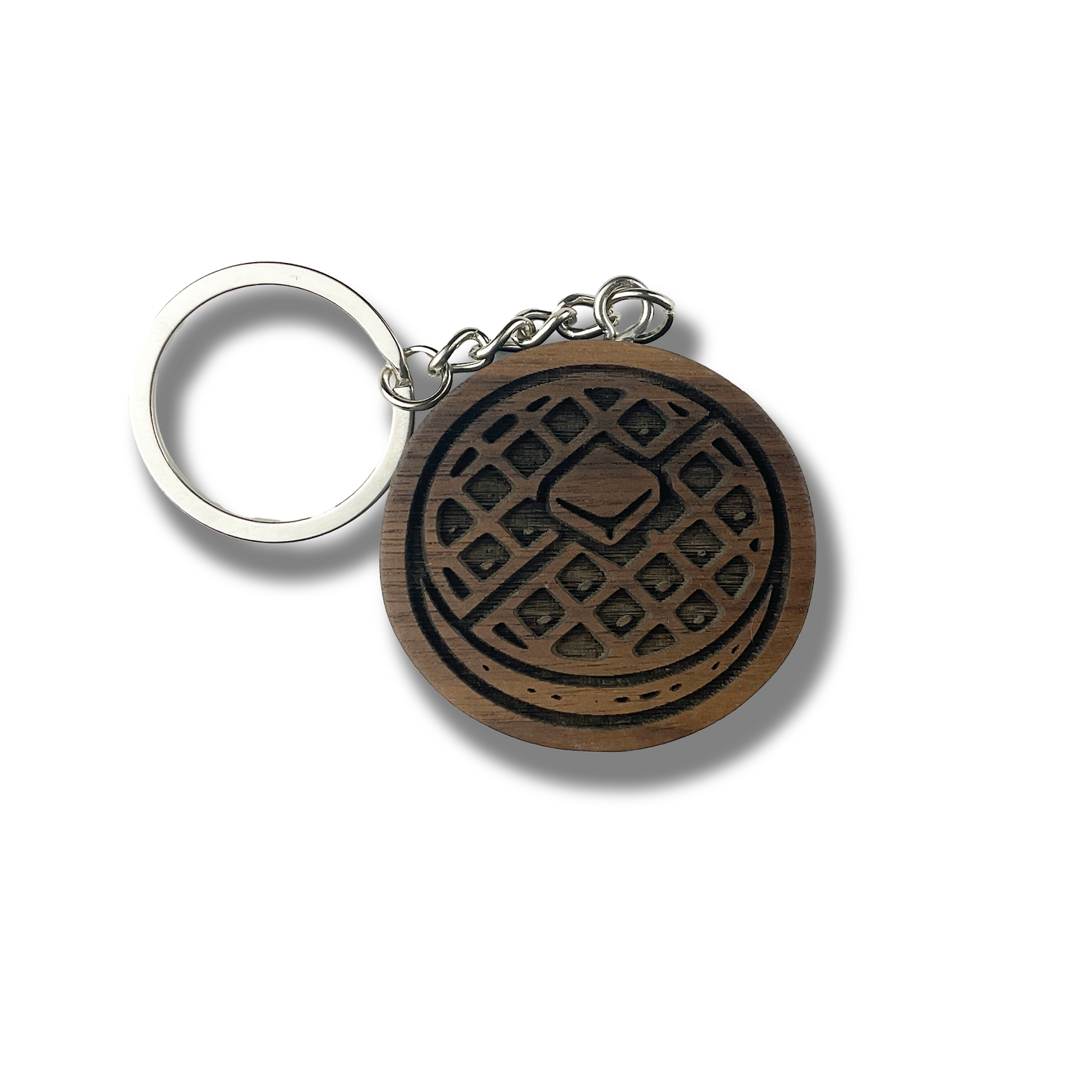Waffle Keychain