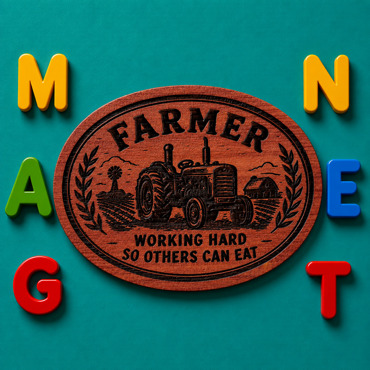 FARMER Working Hard Magnet