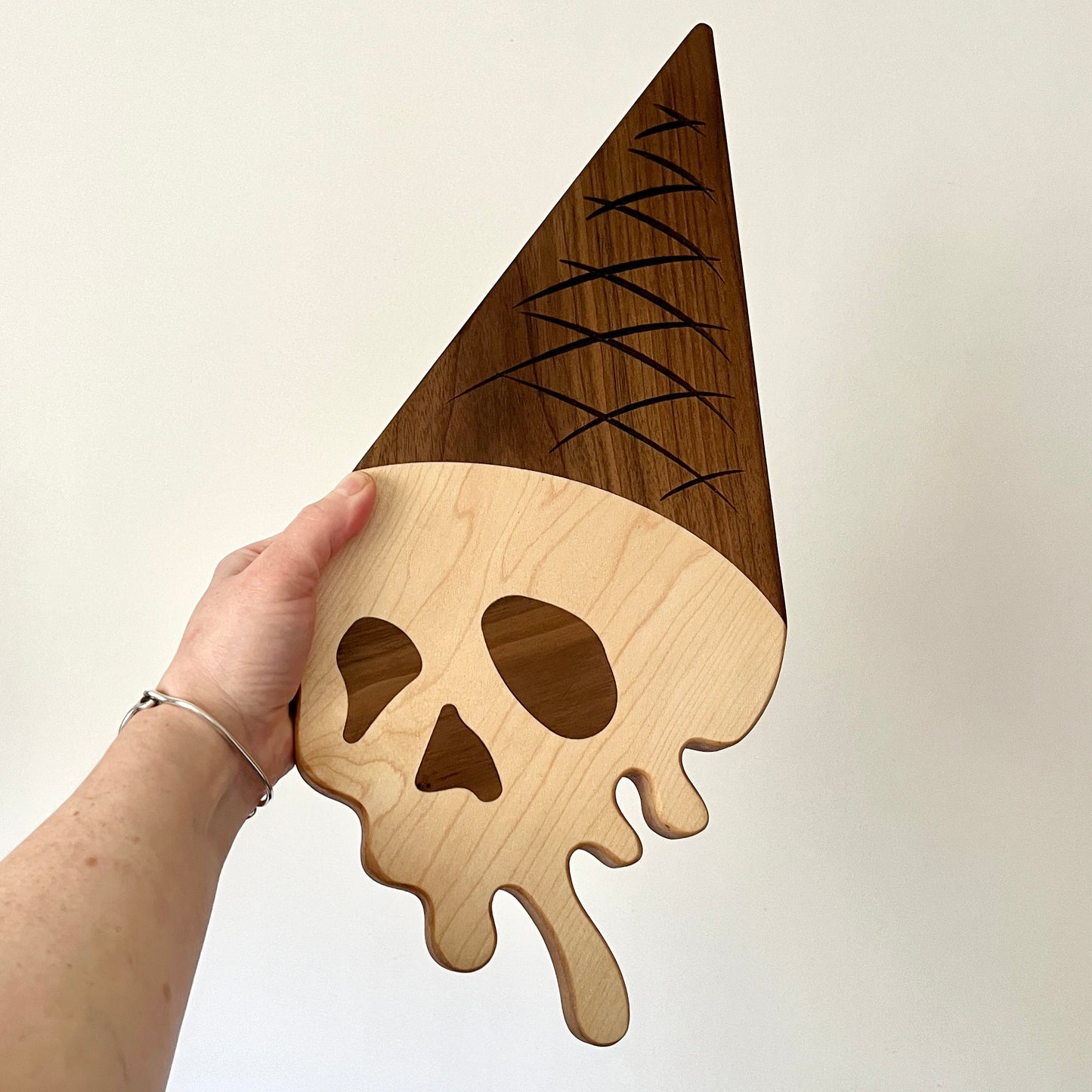 The Dropped Ice Cream Cone Charcuterie Board