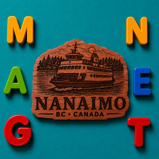 Nanaimo Ferry Fridge Magnet