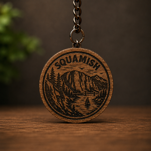SQUAMISH BC CANADA Keychain