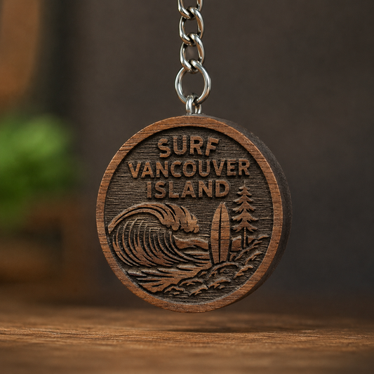 Surf Van Isle Keychain