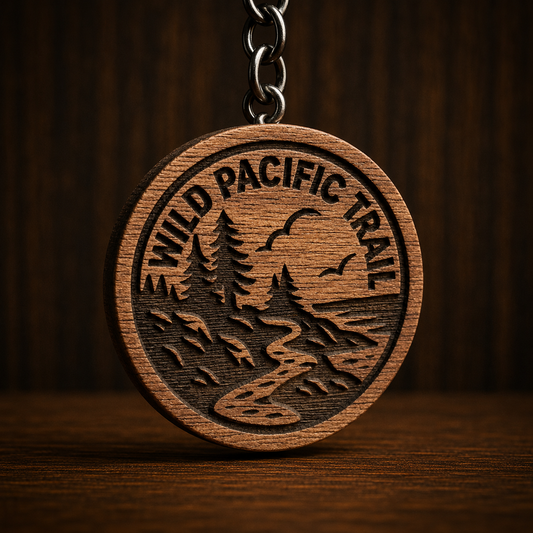 Wild Pacific Trail Keychain