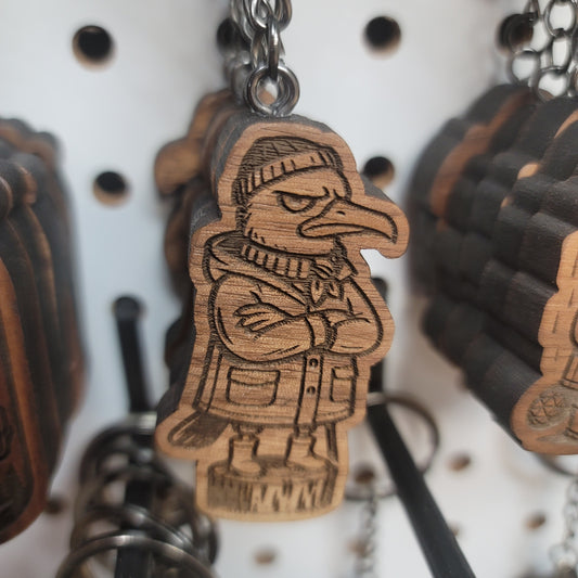 Salty Seagull Keychain