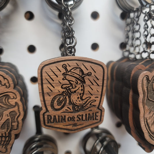 Rain Or Slime Keychain