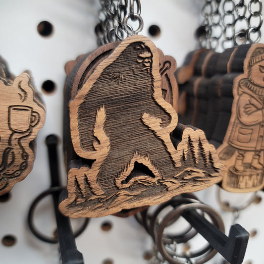 Saskquatch Keychain