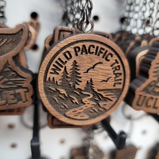 Wild Pacific Trail Keychain