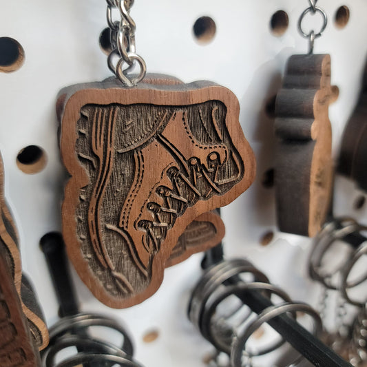 Hiking Boot Keychain