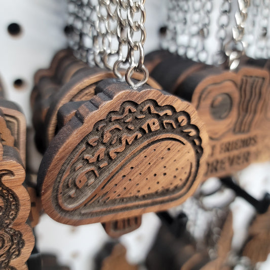 Taco Keychain
