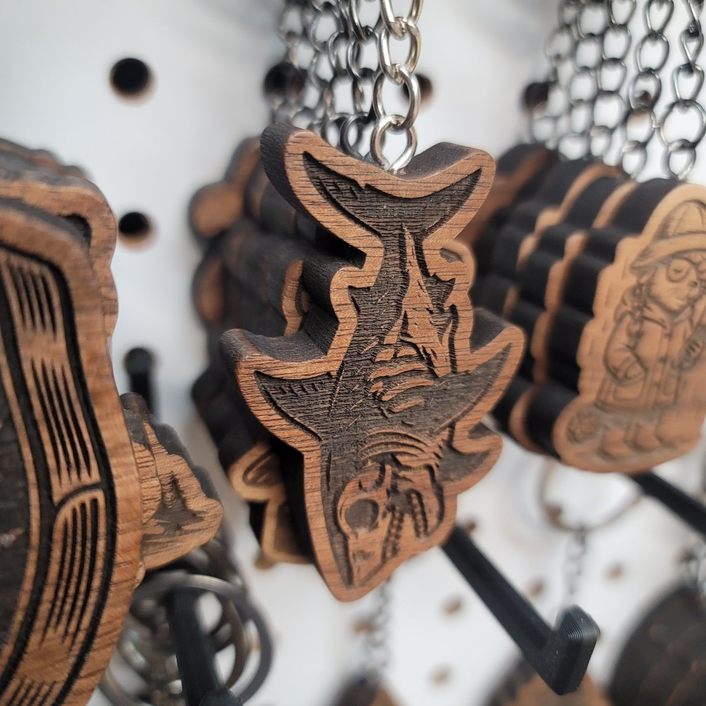 Bone Shark Keychain