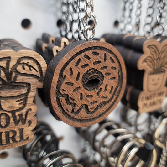 Donut Keychain