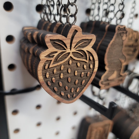 Strawberry Keychain