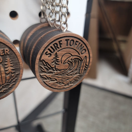 Surf Tofino Keychain
