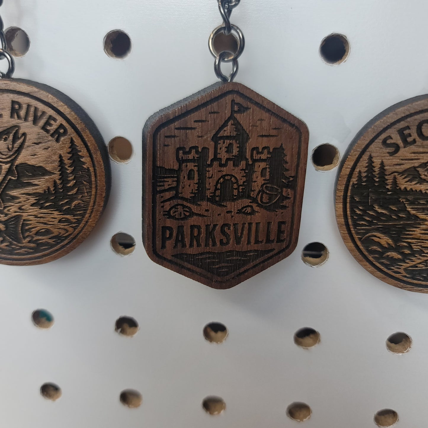PARKSVILLE BC CANADA Keychain