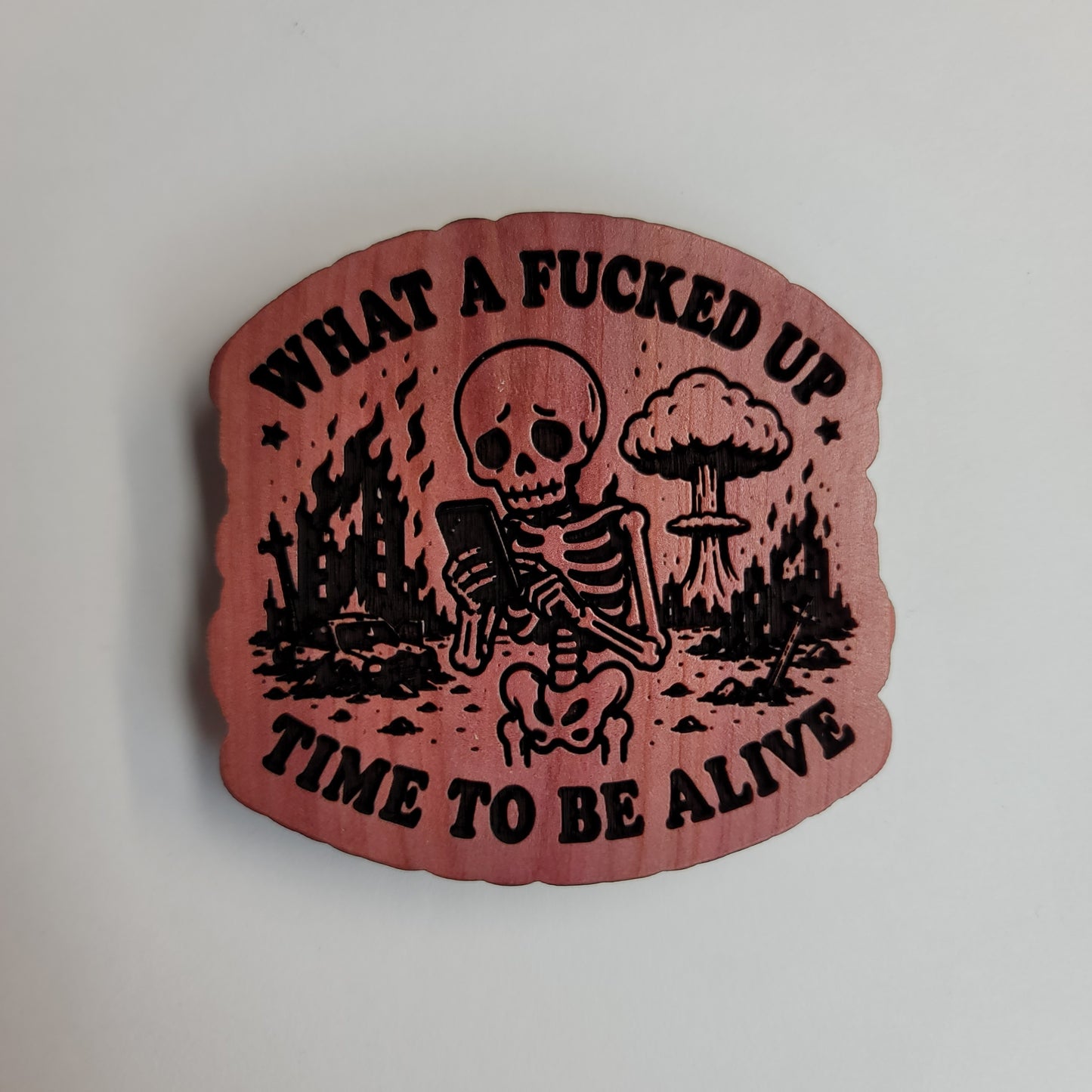 What a fucked up time to be alive Magnet