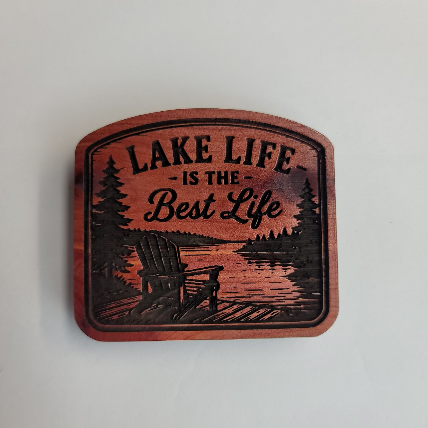 Lake Life is the best Life Magnet