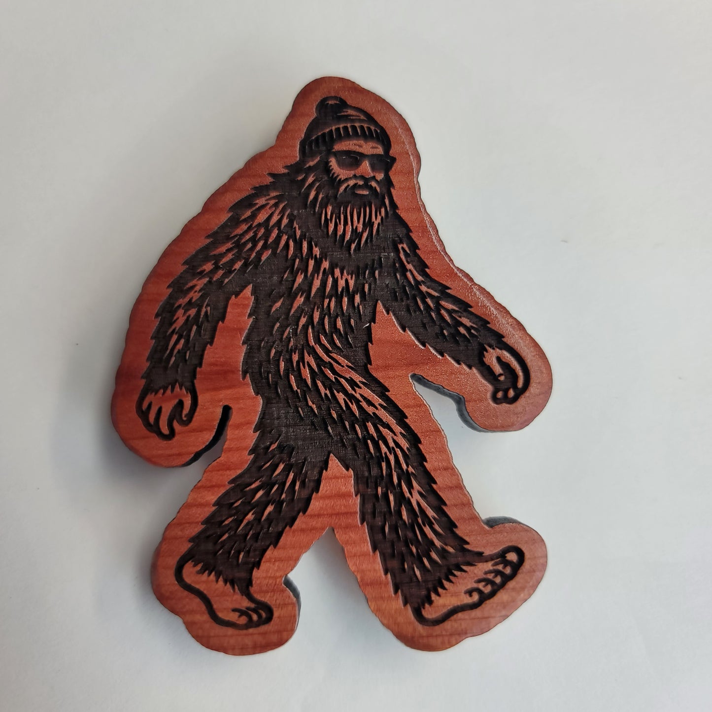 Hipster Bigfoot Magnet