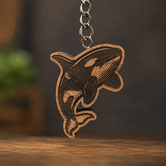 Orca Keychain