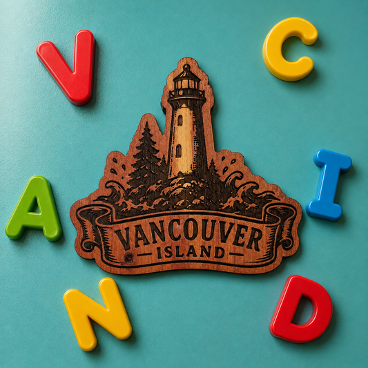 Vancouver Island Light House Magnet