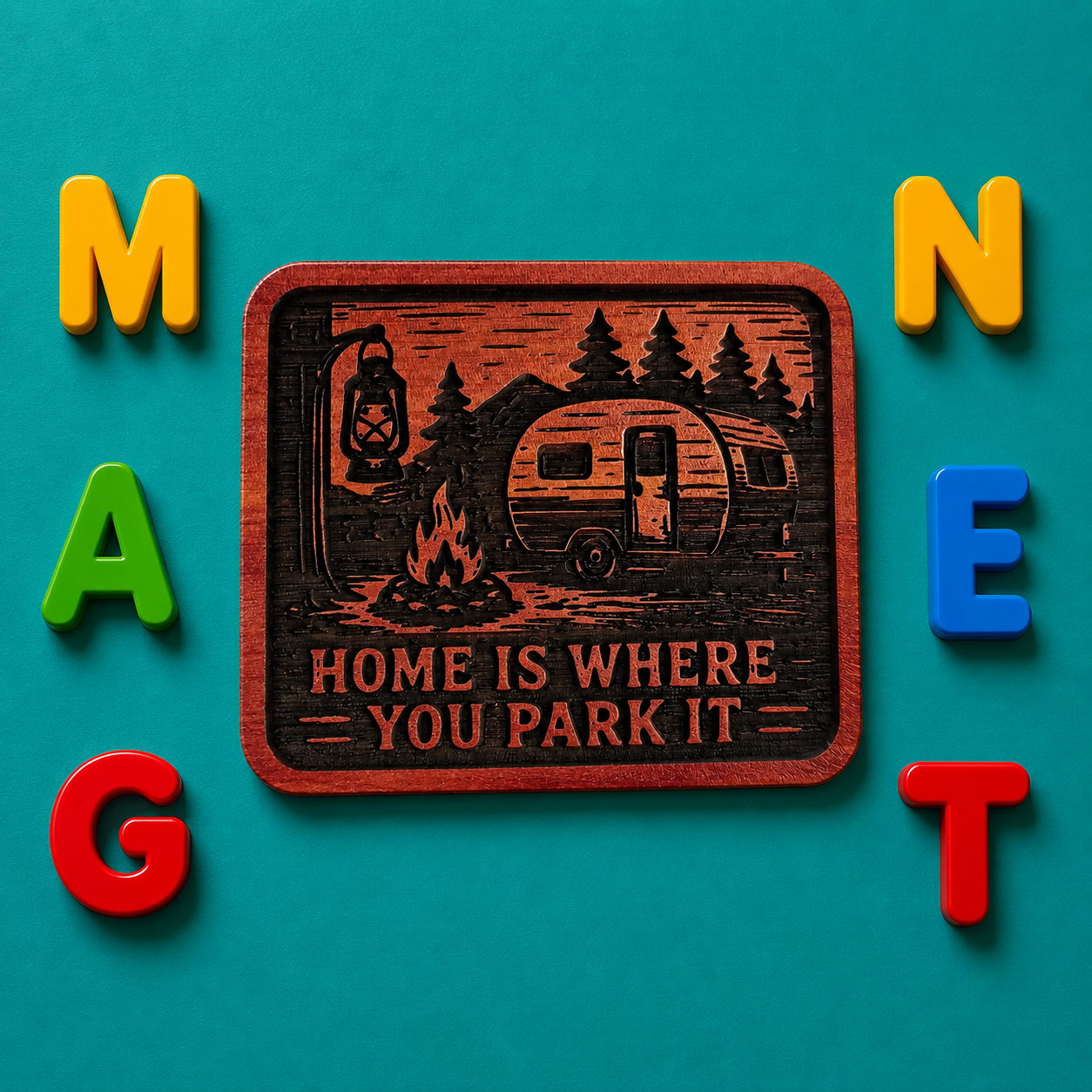 Home is where you park it Magnet