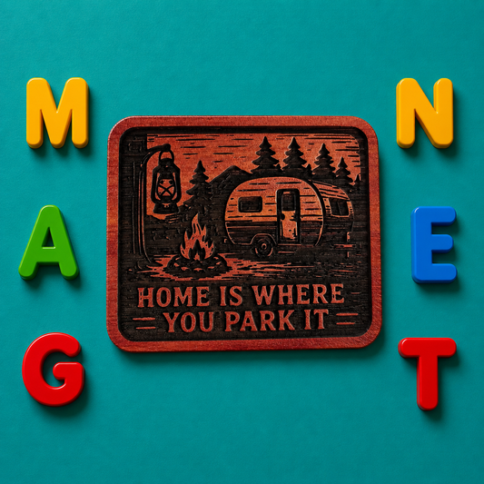 Home is where you park it Magnet