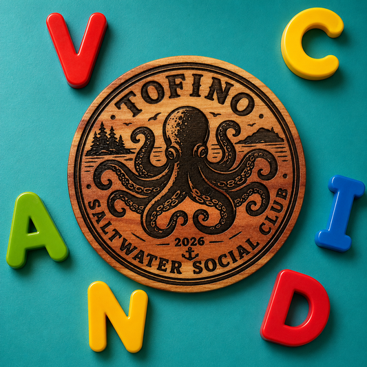 Tofino Saltwater Social Club Magnet