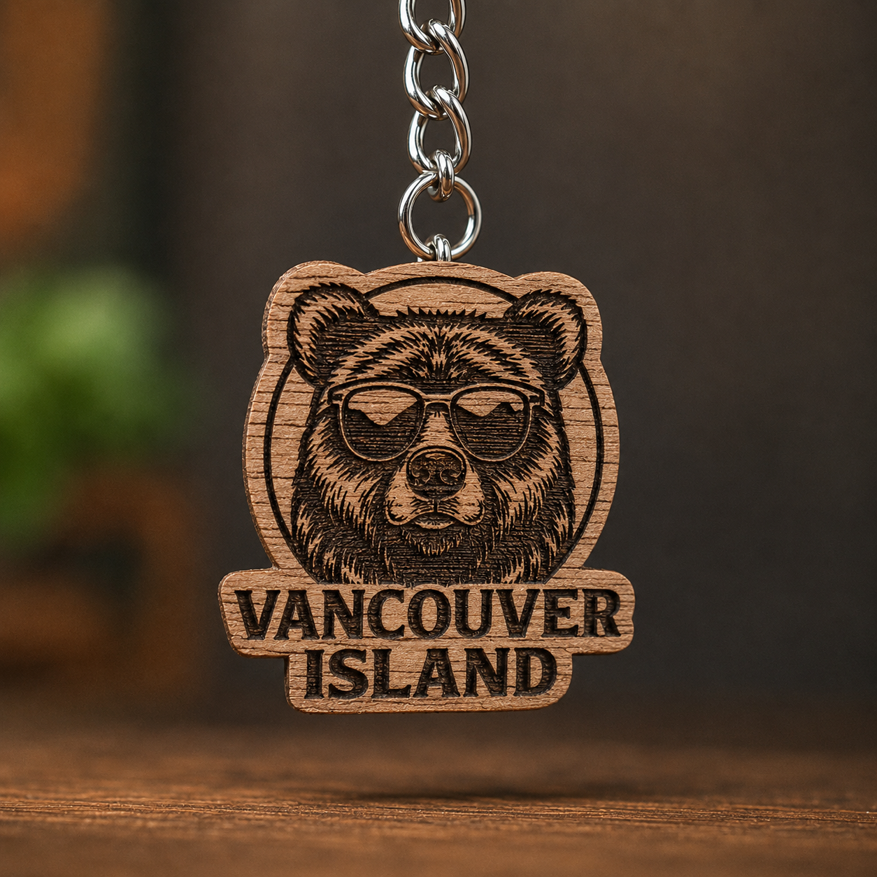Vancouver Island Bear Keychain