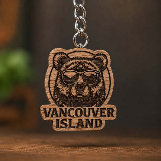 Vancouver Island Bear Keychain