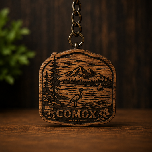 COMOX BC CANADA Keychain