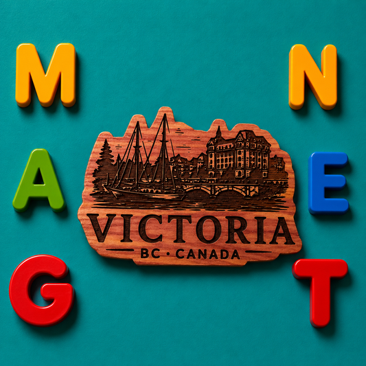 Victoria Inner Harbour Fridge Magnet