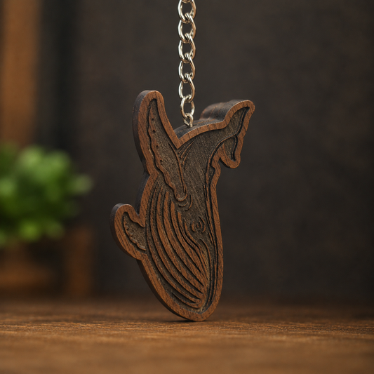 Whale Keychain