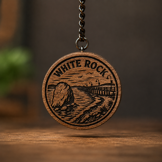 WHITE ROCK BC CANADA Keychain
