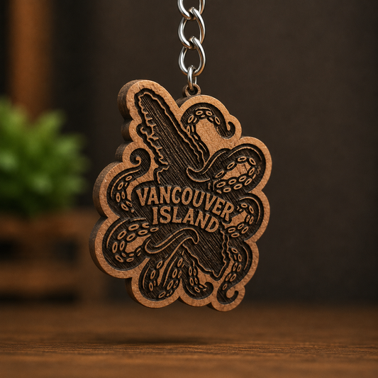 Van Isle with Tentacles Keychain