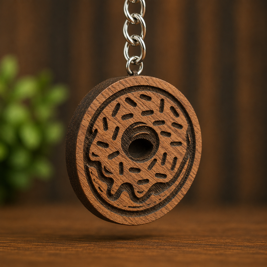 Donut Keychain