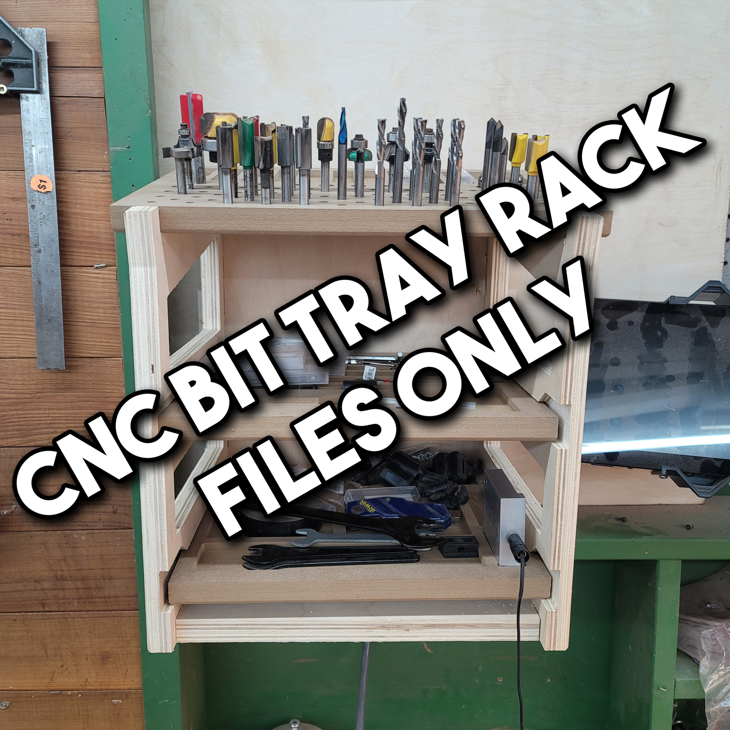 CNC BIT TRAY DIGITAL - FILES ONLY